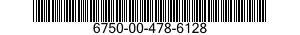6750-00-478-6128  6750004786128 004786128