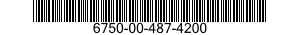 6750-00-487-4200  6750004874200 004874200