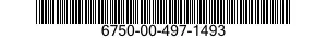 6750-00-497-1493  6750004971493 004971493