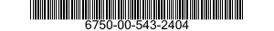 6750-00-543-2404  6750005432404 005432404