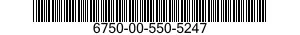 6750-00-550-5247  6750005505247 005505247