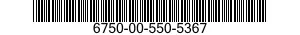 6750-00-550-5367  6750005505367 005505367