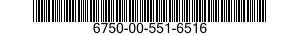 6750-00-551-6516  6750005516516 005516516