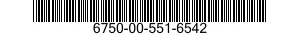 6750-00-551-6542  6750005516542 005516542