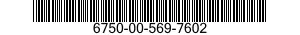6750-00-569-7602  6750005697602 005697602