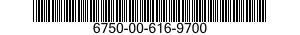6750-00-616-9700  6750006169700 006169700
