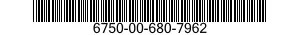 6750-00-680-7962  6750006807962 006807962