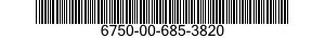 6750-00-685-3820 PAPER,PHOTOGRAPHIC 6750006853820 006853820