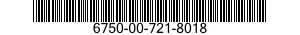 6750-00-721-8018  6750007218018 007218018