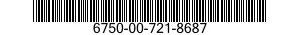 6750-00-721-8687  6750007218687 007218687