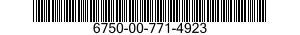 6750-00-771-4923  6750007714923 007714923