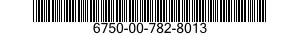 6750-00-782-8013  6750007828013 007828013