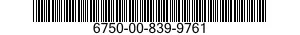 6750-00-839-9761  6750008399761 008399761