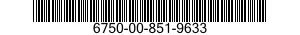 6750-00-851-9633  6750008519633 008519633