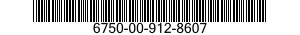 6750-00-912-8607  6750009128607 009128607