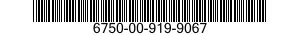 6750-00-919-9067  6750009199067 009199067
