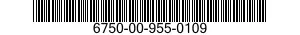6750-00-955-0109  6750009550109 009550109