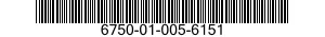 6750-01-005-6151  6750010056151 010056151