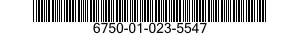 6750-01-023-5547  6750010235547 010235547
