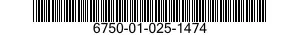 6750-01-025-1474  6750010251474 010251474