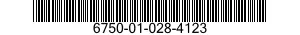 6750-01-028-4123 PAPER,PHOTOGRAPHIC 6750010284123 010284123