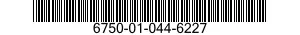6750-01-044-6227  6750010446227 010446227