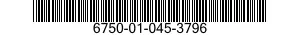 6750-01-045-3796  6750010453796 010453796