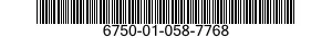6750-01-058-7768  6750010587768 010587768