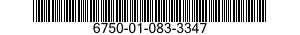 6750-01-083-3347  6750010833347 010833347
