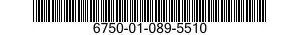 6750-01-089-5510  6750010895510 010895510