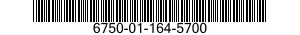 6750-01-164-5700  6750011645700 011645700