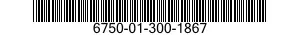 6750-01-300-1867 DEVELOPER,PHOTOGRAPHIC 6750013001867 013001867
