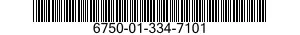6750-01-334-7101 PAPER,PHOTOGRAPHIC 6750013347101 013347101