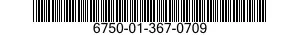 6750-01-367-0709 PAPER,PHOTOGRAPHIC 6750013670709 013670709