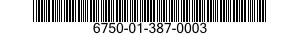 6750-01-387-0003  6750013870003 013870003