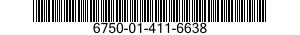 6750-01-411-6638 PAPER,PHOTOGRAPHIC 6750014116638 014116638