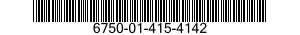 6750-01-415-4142 FILM,PHOTOGRAPHIC 6750014154142 014154142