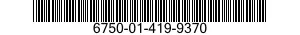 6750-01-419-9370 PAPER,PHOTOGRAPHIC 6750014199370 014199370