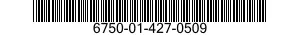 6750-01-427-0509 FILM,PHOTOGRAPHIC 6750014270509 014270509