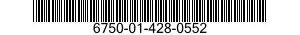 6750-01-428-0552 PAPER,PHOTOGRAPHIC 6750014280552 014280552