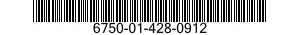6750-01-428-0912 PAPER,PHOTOGRAPHIC 6750014280912 014280912