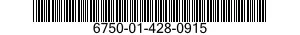 6750-01-428-0915 PAPER,PHOTOGRAPHIC 6750014280915 014280915