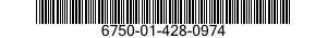 6750-01-428-0974 PAPER,PHOTOGRAPHIC 6750014280974 014280974
