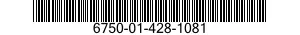 6750-01-428-1081 PAPER,PHOTOGRAPHIC 6750014281081 014281081