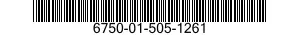 6750-01-505-1261 DEVELOPER,PHOTOGRAPHIC 6750015051261 015051261