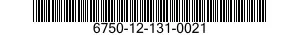 6750-12-131-0021  6750121310021 121310021