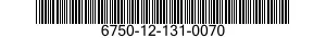6750-12-131-0070  6750121310070 121310070