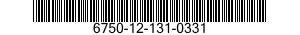 6750-12-131-0331  6750121310331 121310331
