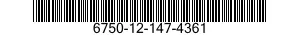 6750-12-147-4361  6750121474361 121474361