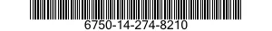 6750-14-274-8210  6750142748210 142748210